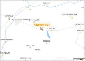 map of Sarboyan