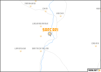 map of Sarcari