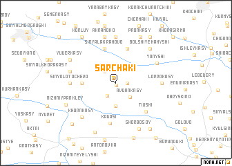 map of Sarchaki