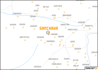 map of Sarchawa