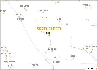 map of Sarchelentī