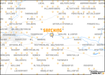 map of Sarching