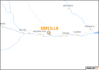 map of Sarcillo