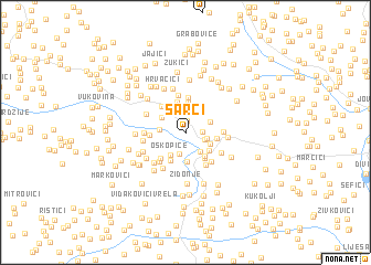 map of Sarci