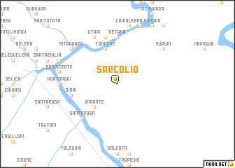 map of Sarcolio