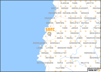 map of Sarc