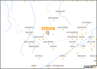 map of Sard Āb