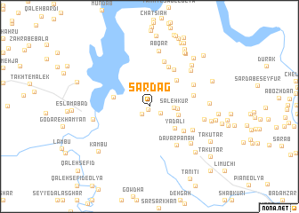 map of Sardag