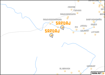 map of Sar Daj