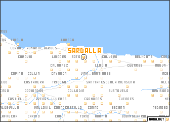 map of Sardalla