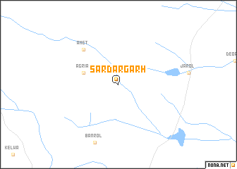 map of Sardārgarh