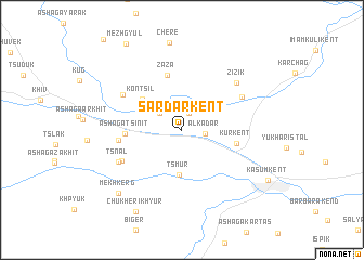 map of Sardarkent