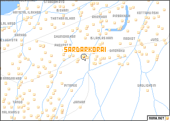 map of Sardar Korai