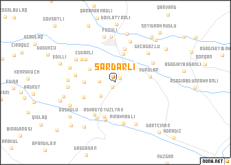 map of Sardarli