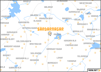 map of Sardarnagar