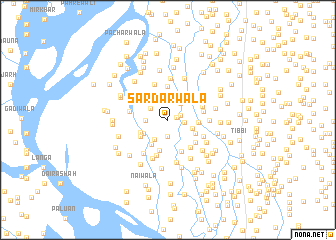 map of Sardārwāla