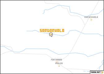 map of Sardārwāla