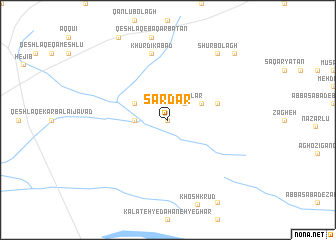 map of Sardār