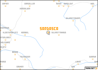 map of Sardasca
