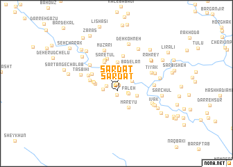 map of Sardat