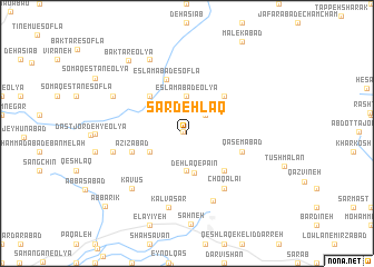 map of Sardehlāq