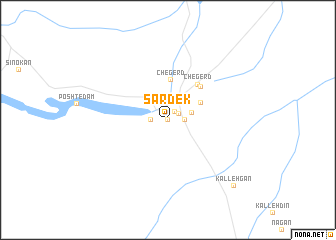 map of Sardek