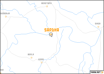 map of Sardha