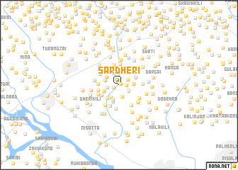 map of Sar Dheri