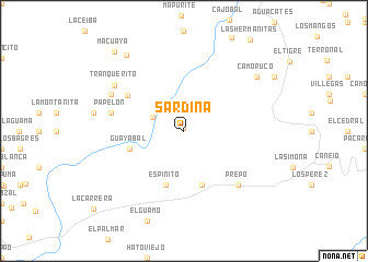 map of Sardina