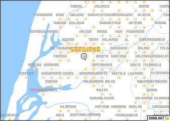 map of Sardinha