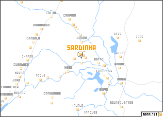 map of Sardinha