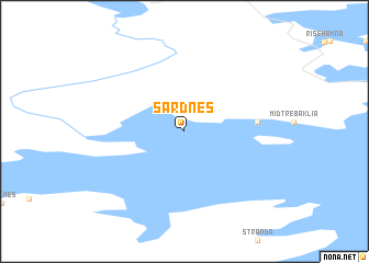 map of Sardnes