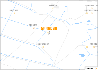 map of Sardoba