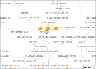 map of Sardonedo