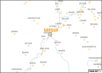 map of Sardur