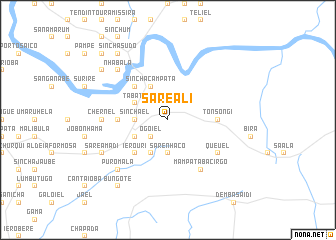 map of Sare Ali