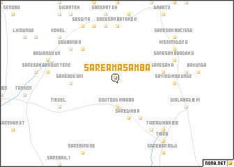 map of Saré Ama Samba