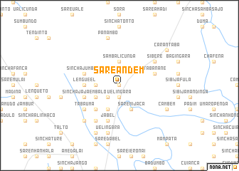 map of Sare Andem