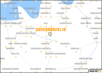 map of Saré Baba Vélïa