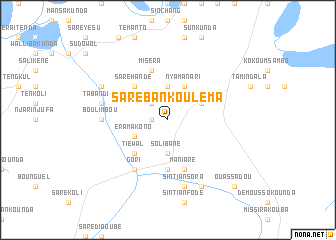 map of Saré Bankouléma