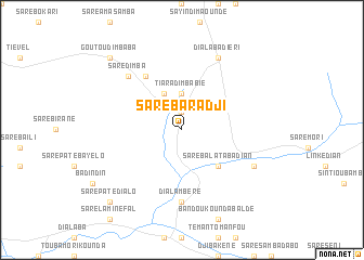 map of Saré Baradji