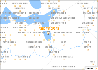 map of Saré Bassi