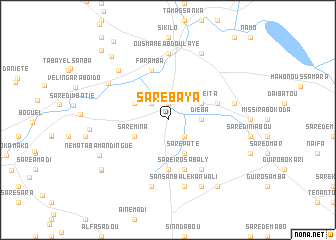 map of Saré Baya