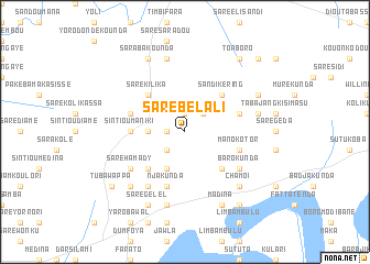 map of Sare Belali