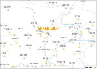 map of Sarēbīsīla