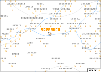 map of Sare Bucò