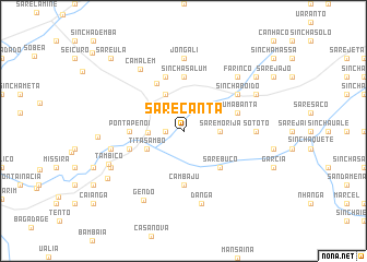 map of Sare Canta