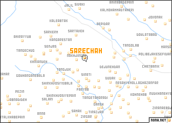 map of Sar-e Chāh