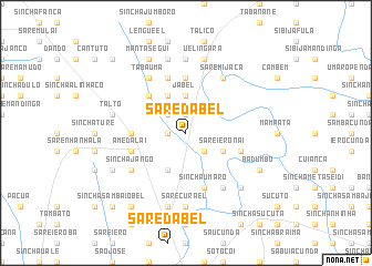 map of Sare Dabel