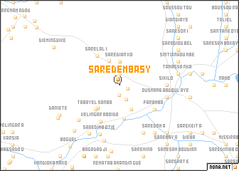 map of Saré Demba Sy